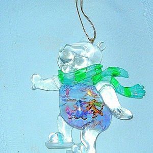 BRADFORD EXCHANGE Winnie Pooh Set of 3 ORNAMENTS